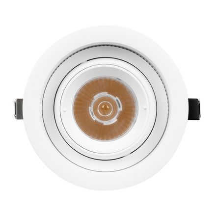 Светильник MS-VORTEX-BUILT-R110-20W Warm3000 (WH-WH, 20 deg, 230V) (Arlight, IP20 Металл, 5 лет)
