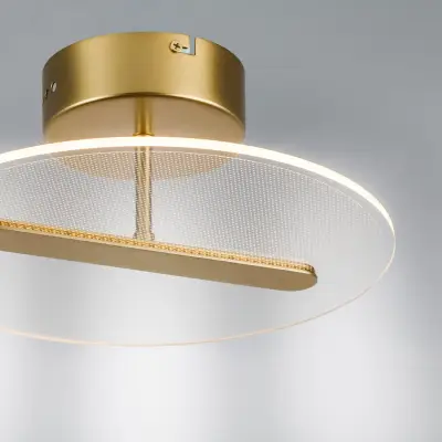 738033 Люстра ACRILE 14W LED 1034LM 120G ЗОЛОТО 3000K Lightstar