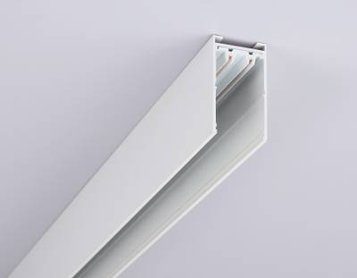 Шинопровод накладной Magnetic 220V GL1003 WH белый IP20 2000*30.6*56 (заглушки в комплекте)