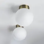 812011 Люстра GLOBO 1х40W E14 antique bronze/white Lightstar