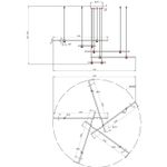Подвесная люстра Arte Lamp ERRAI A2195SP-5BK, 1хLED