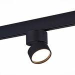 ST809.446.09 Магнитный трековый светильник Черный LED 1*9W 4000K 600Lm Ra&gt;90 120° IP20 D85xH126 48VV