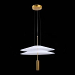 SL6101.203.01 Люстра подвесная ST-Luce Золотистый/Белый LED 1*10W 3000K