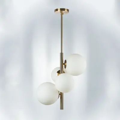 815043 Люстра CROCO 4х40W E14 ЛАТУНЬ Lightstar