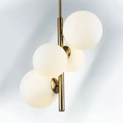 815043 Люстра CROCO 4х40W E14 ЛАТУНЬ Lightstar