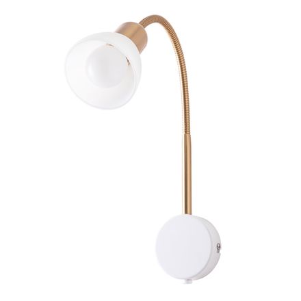Бра Arte Lamp FALENA A3116AP-1WH, 1хE14