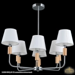 IL0029-8PSQ-19 CR светильник потолочный ILLUMICO, E14х8