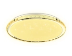 Светодиодный светильник c подсветкой RGB FF501 CH хром 60W 3000-6400K D400*70 (ПДУ ИК)