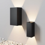 Уличный настенный светильник Драп / Drape 3000K 20Вт IP65, O525WL-L20B3K. TM Maytoni