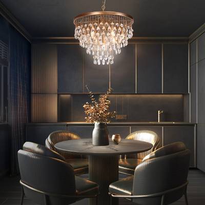Подвесной светильник Linn MOD091PL-07G. ТМ Maytoni