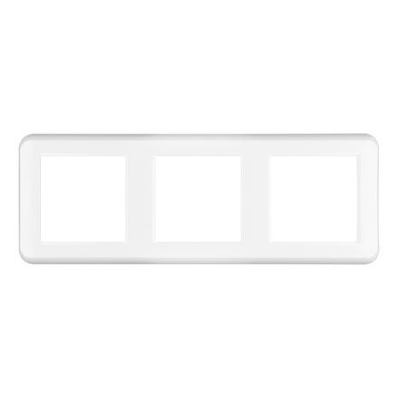 Рамка пластиковая FRM-VERSA-PL-3-WH (Arlight, -)