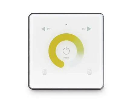 Настенная панель управления светильниками Magnetic SMART 220V 25mm GL1861 WH белый Радио 2.4G
