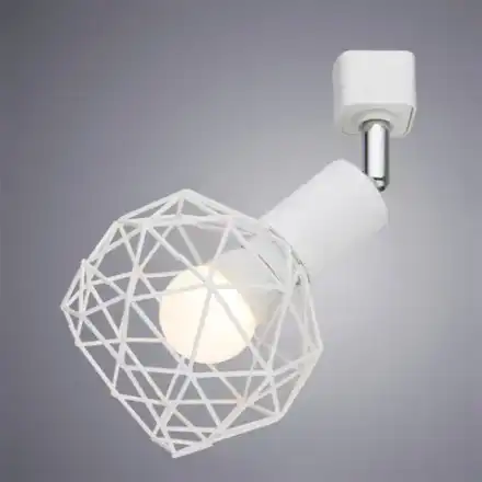 Трековый светильник Arte Lamp SOSPIRO A6141PL-1WH, 1хE14