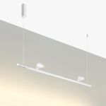 359308 OVER NT24 352 белый Светильник подвесной диммируемый (сенсер) IP20 LED 14W+14W 4000K 220-240V FERMO