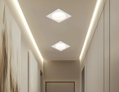 Светильник встраиваемый TN52337 SWH белый песок GX53 max 12W 115*115*25
