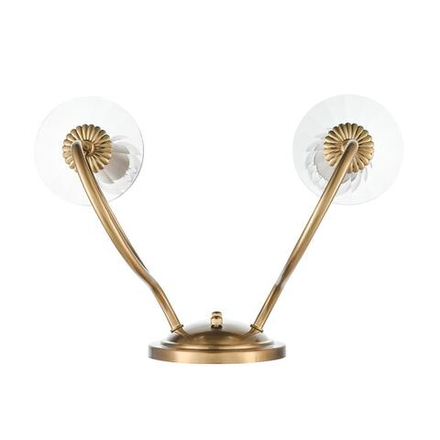 8033/2W CLASSI LN26 000 металл/стекло, медь/прозрачный Бра E14 2*40W 220V INCANTO