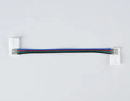 Соединитель гибкий двухсторонний для светодиодной ленты 5050 12/24V (4 конт.) 150 мм GS7751 (5шт)