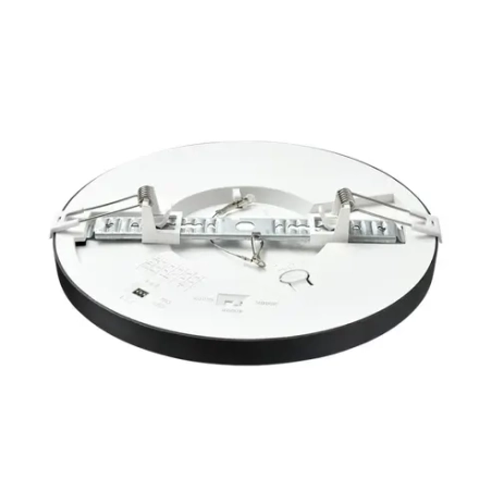 7788/18L MITRA LED SN 537 Светильник пластик/белый/черный LED 18Вт 3000/4000/6500К D225 IP44 CCT/датчик движения NEBULA BLACK
