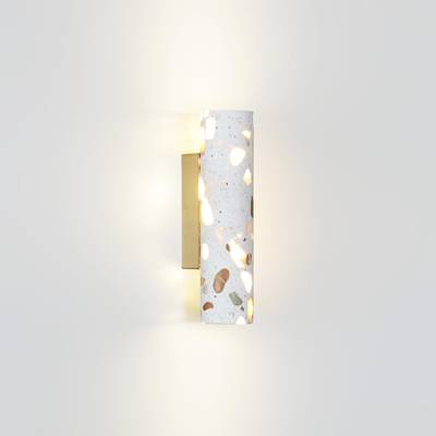 7012/12WL L-VISION ODL25 235 Настенный св-к UP DOWN металл/ терраццо/античная бронза/серый IP20 12W CRI&gt;90 3000K 220V TERRAZZO