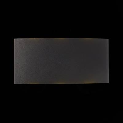 SL089.401.06 Светильник уличный настенный ST-Luce Черный кварцевый LED 6*1W 4000K