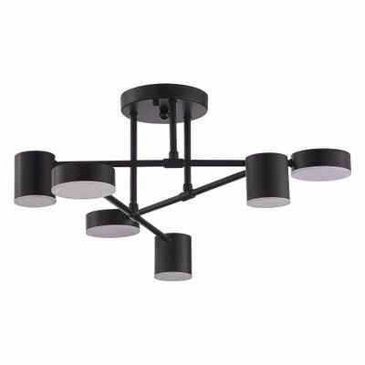 SLE201042-06 Люстра потолочная Черный/Черный LED 6*7W 4000K