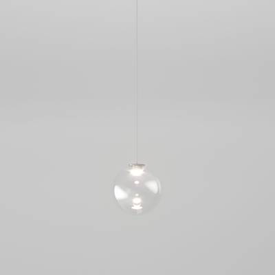 Подвесной светодиодный светильник со стеклянным плафоном 50234/1 LED прозрачный