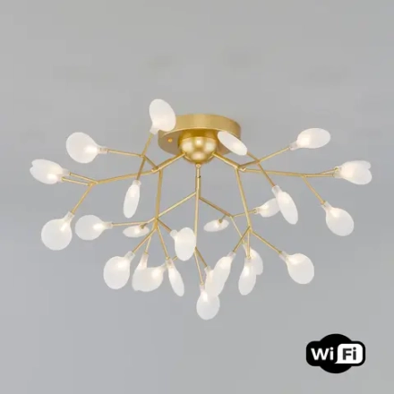 Умный потолочный светильник Bogate's Foglia 343 343 Smart, G4х27