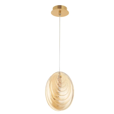 Светильник подвесной Crystal Lux MAR SP1 AMBER 2351/201