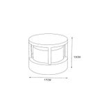 Уличный настенный светильник Arte Lamp ULYSSES A8912AL-1BK, 1хLED