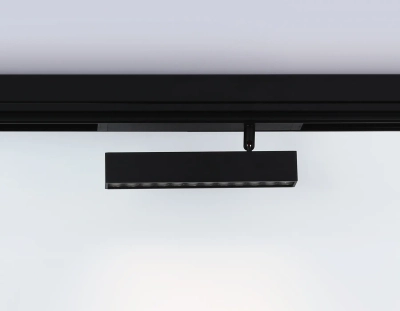 Светильник светодиодный диммируемый для шинопровода Magnetic 220V GL1342 BK черный IP20 12W 3000K-6400K 24° 232*25*112 (Без ПДУ)