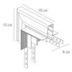 Коннектор угловой внутренний для магнитного шинопровода Arte Lamp EXPERT-ACCESSORIES A590906