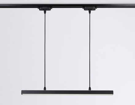 Светильник светодиодный трековый GL6785 BK черный LED 24W 3000K 600*22*1025