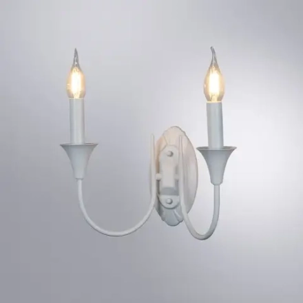Бра Arte Lamp COLLINETTA A4094AP-2WH, 2хE14