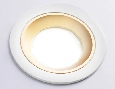 Встраиваемый точечный светильник MR16 A8922 WH/GD белый/золото MR16 GU5.3 D92*24
