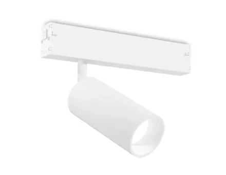 Светильник светодиодный трековый для шинопровода Magnetic 220V GL1615 WH белый IP20 12W 4200K 220V 36° D45*100 (Без ПДУ)