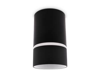 Накладной точечный светильник с акрилом TN3412 SBK черный песок GU5.3 D65*105