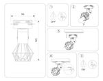 Светильник трековый GL5002 BK черный E27 max 40W D96*163