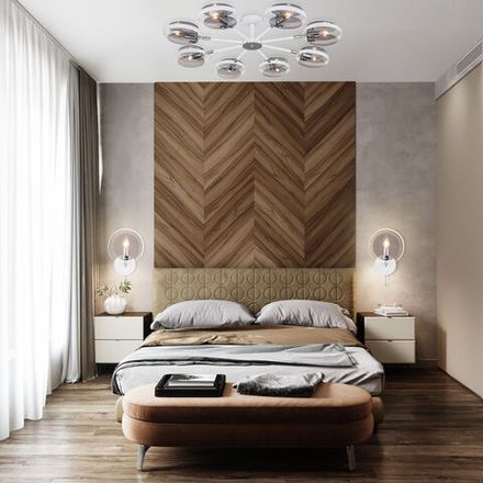 Умный потолочный светильник в стиле лофт 70121/8 белый Smart