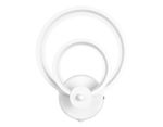 Настенный светодиодный светильник с выключателем FL419 WH белый LED 4200K 20W 240*190*80