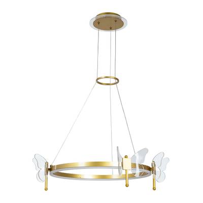 Подвесная люстра Arte Lamp DARCY A2187LM-1GO, 1хLED