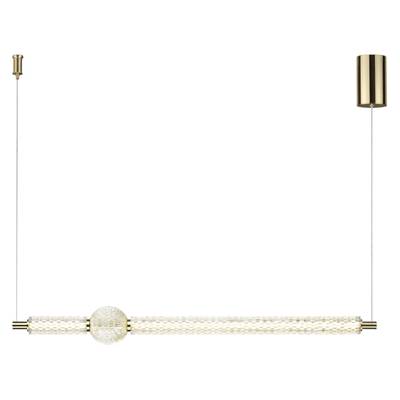 5008/28L L-VISION ODL24 587 золотой/металл/акрил Подвес LED 28W 4000K 2340лм CRYSTAL