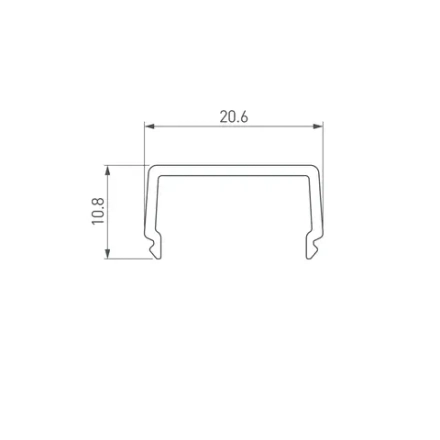 Экран ARH-WIDE-B-H20-2000 Square OPAL (Arlight, Пластик)