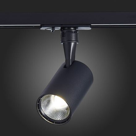 ST351.436.10.24 Св-к трек. Мат. черный LED 1*10W 3000K 900Lm Ra≥80 24° IP20 L98xW59xH154 100-240V