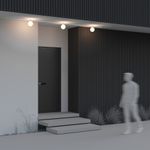 Уличный трековый светильник Luna Elasity IP 3000K 9Вт 180° белый O-TR01-2-S-9WW3K. TM Maytoni