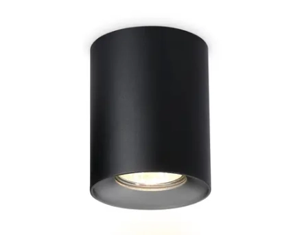 Светильник накладной TN213137 BK черный GU10 max 12W D80*100