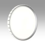 7696/EL PALE SN 90 Светильник пластик/серебристый LED 70Вт 3000-6000К D495 IP43 пульт ДУ KUPI SILVER