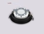 Светильник встраиваемый поворотный точечный TN51913 BK черный GX53 max 12W D115*23