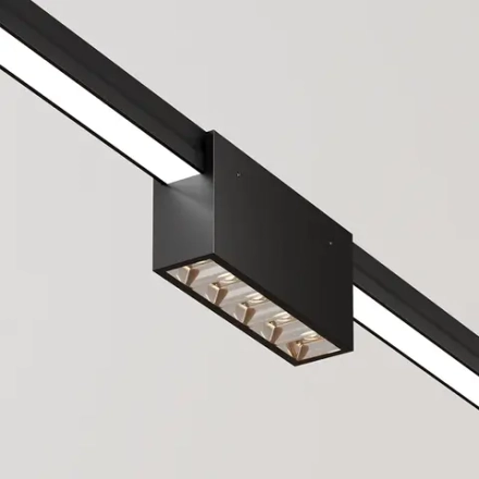 Уличный трековый светильник Точки / Points Elasity IP 3000К 10Вт 45° черный, O-TR01-2-S-10WB3K. TM Maytoni