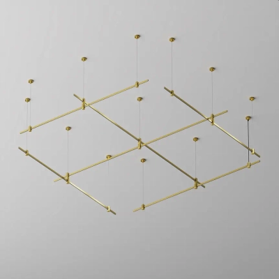 Шинопровод 2 м Flarity латунь, TRX154-112BS. TM Maytoni