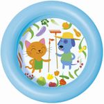 Бассейн детский надувной круглый 61*15 см, 21 л, 51061 Bestway